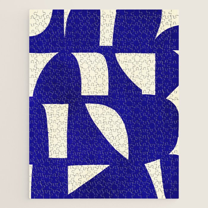 Abstract A15-blue Jigsaw Puzzle Gallery Image 1