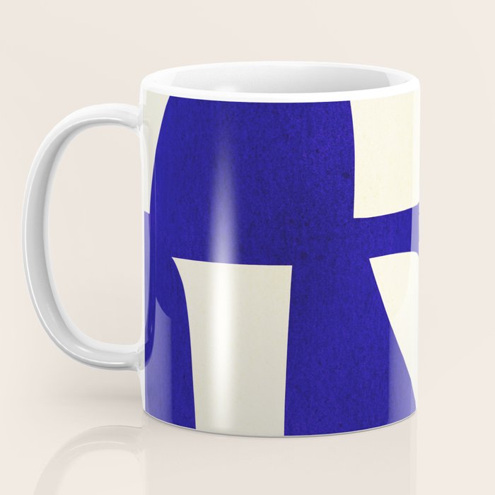 Abstract A15-blue Coffee Mug Gallery Image 3