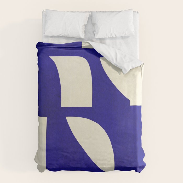 Abstract A15-blue Duvet Cover Gallery Image 1
