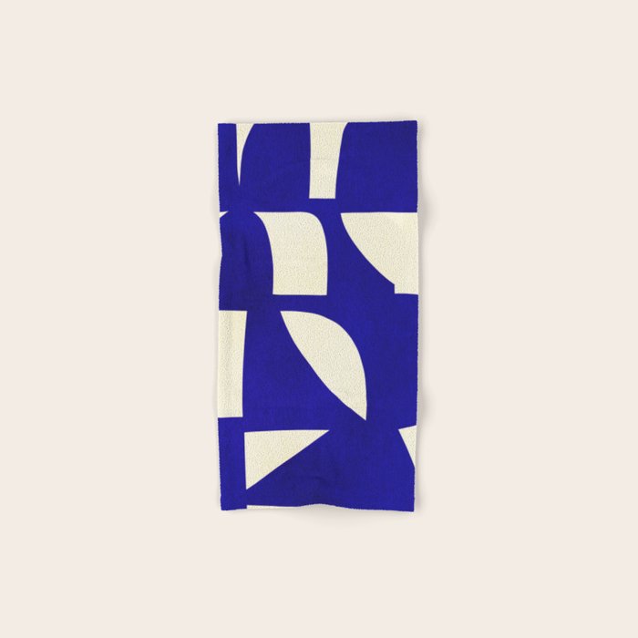 Abstract A15-blue Bath Towel Gallery Image 1