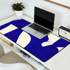 Abstract A15-blue Desk Mat Gallery Image 2