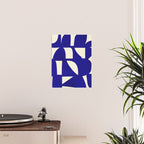 Abstract A15-blue Poster Gallery Image 2