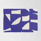 Abstract A15-blue Rug Gallery Image 2