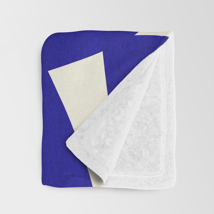 Abstract A15-blue Throw Blanket Gallery Image 3