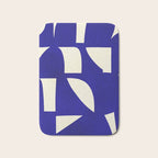 Abstract A15-blue Bath Mat Gallery Image 1