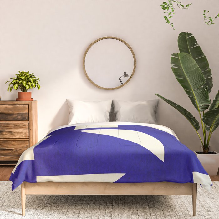 Abstract A15-blue Comforter Gallery Image 3