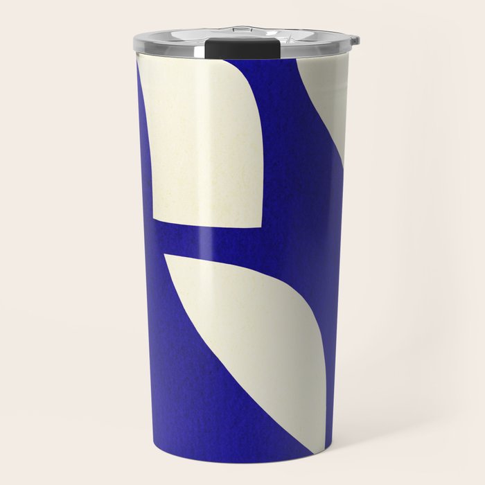 Abstract A15-blue Travel Mug Gallery Image 1