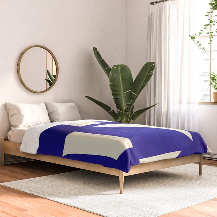 Abstract A15-blue Comforter Gallery Image 2