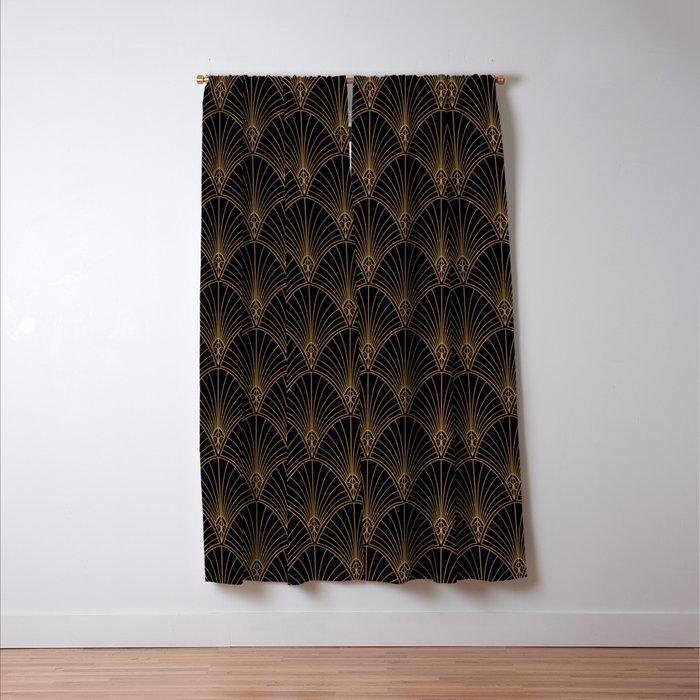 1920s revival Window Curtain Gallery Image 3