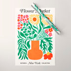 New York: Flower Market 01 | Botanica Edition Wrapping Paper Gallery Image 1