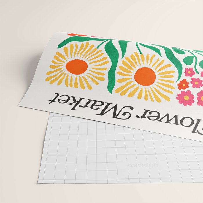 New York: Flower Market 01 | Botanica Edition Wrapping Paper Gallery Image 2