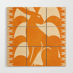 Minimalist Rabbit 3 Wood Wall Art Gallery Image 1
