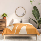 Minimalist Rabbit 3 Comforter Gallery Image 3