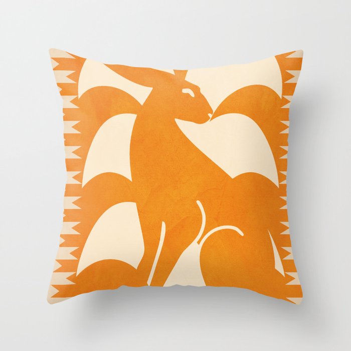 Minimalist Rabbit 3 Throw Pillow Gallery Image 6