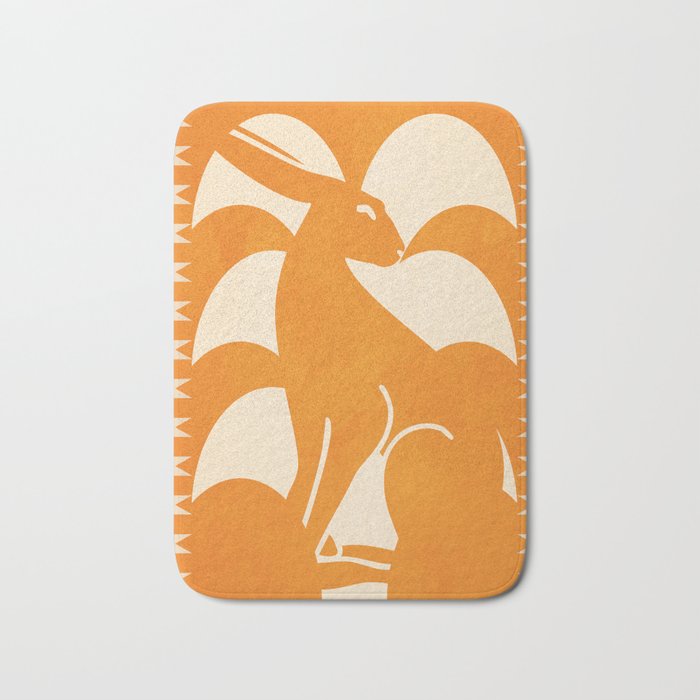 Minimalist Rabbit 3 Bath Mat Gallery Image 1