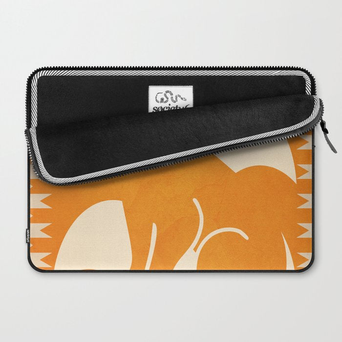 Minimalist Rabbit 3 Laptop Sleeve Gallery Image 2