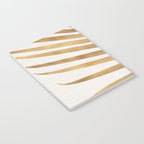 Metallic Gold Palm Leaf Notebook Gallery Image 3