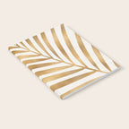 Metallic Gold Palm Leaf Notebook Gallery Image 2
