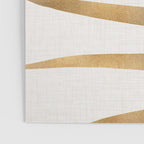 Metallic Gold Palm Leaf Poster Gallery Image 3