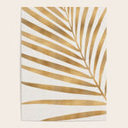 Metallic Gold Palm Leaf Poster Gallery Image 4