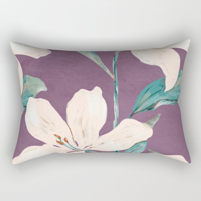 Spring Flowers 5 Rectangular Pillow Gallery Image 2