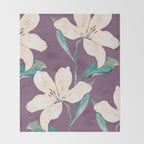 Spring Flowers 5 Throw Blanket Gallery Image 2