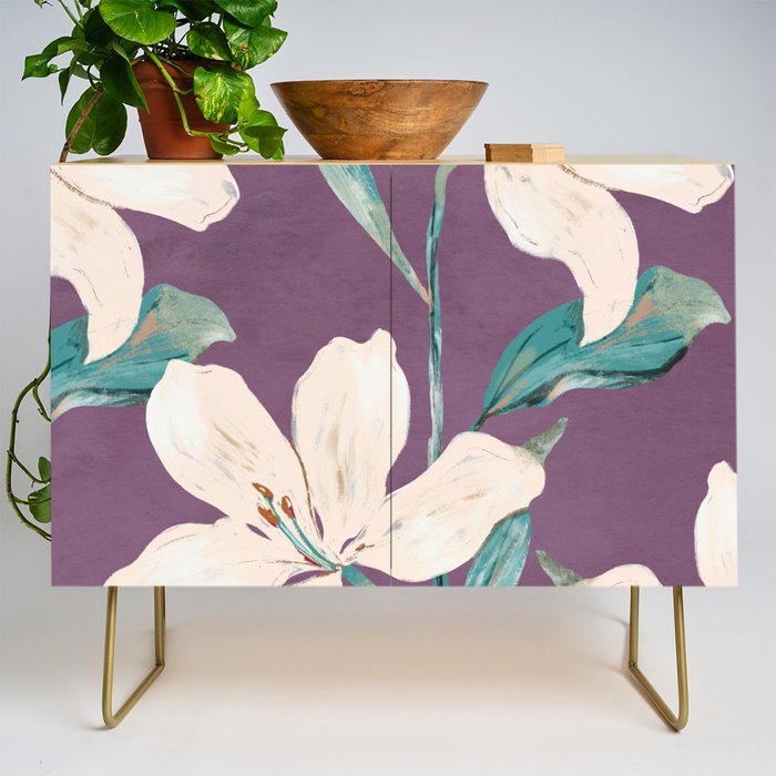 Spring Flowers 5 Credenza Gallery Image 1
