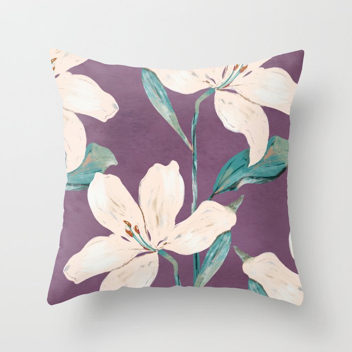 Spring Flowers 5 Throw Pillow Gallery Image 6