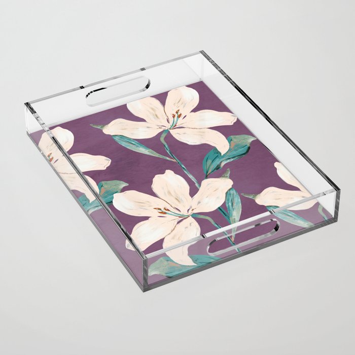 Spring Flowers 5 Acrylic Tray Gallery Image 1