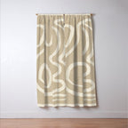 Abstract line art 71 Window Curtain Gallery Image 3
