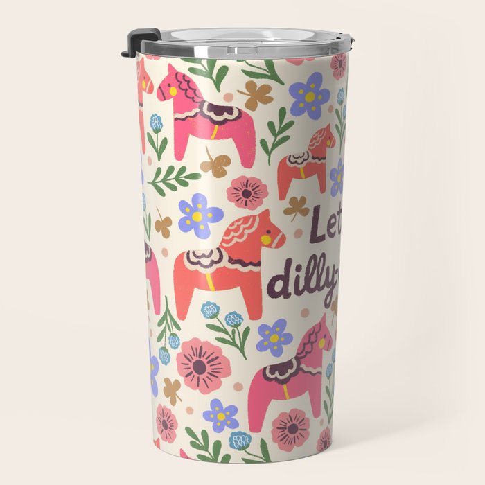 Let us dilly-dally Travel Mug Gallery Image 3