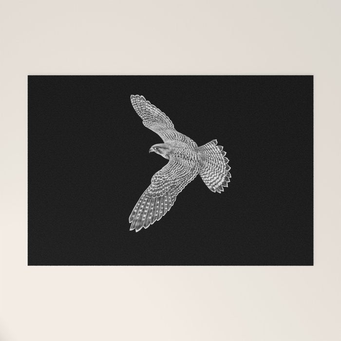 Peregrine Falcon Welcome Mat Gallery Image 1