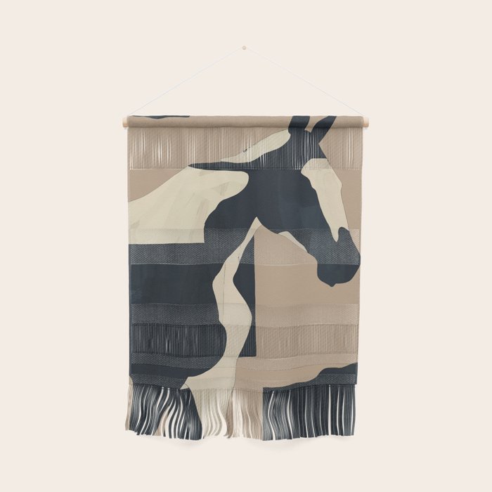 Abstract Minimal Horse 7 Wall Hanging Gallery Image 1