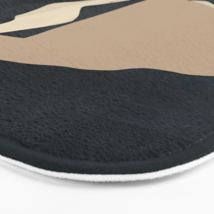 Abstract Minimal Horse 7 Bath Mat Gallery Image 3