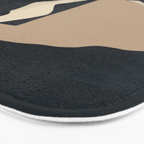Abstract Minimal Horse 7 Bath Mat Gallery Image 3