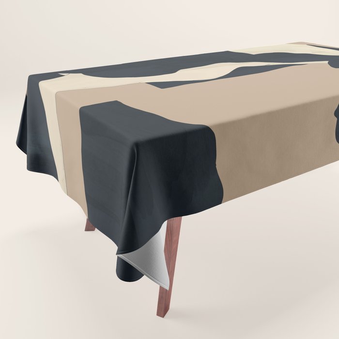 Abstract Minimal Horse 7 Tablecloth Gallery Image 1