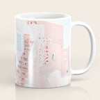 Santorini Greece Mamma Mia Pink House Travel Photography Coffee Mug Gallery Image 1