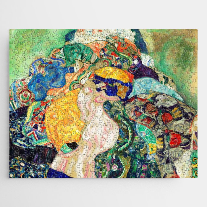 Gustav Klimt Baby in Cradle, 1917/1918 Jigsaw Puzzle Gallery Image 1