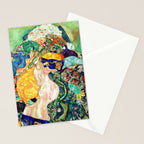 Gustav Klimt Baby in Cradle, 1917/1918 Stationery Card Gallery Image 2