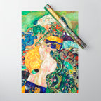 Gustav Klimt Baby in Cradle, 1917/1918 Wrapping Paper Gallery Image 1