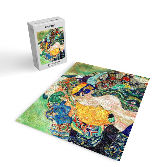 Gustav Klimt Baby in Cradle, 1917/1918 Jigsaw Puzzle Gallery Image 2
