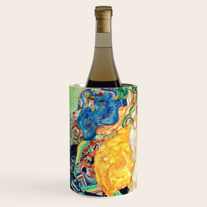 Gustav Klimt Baby in Cradle, 1917/1918 Wine Chiller Gallery Image 2