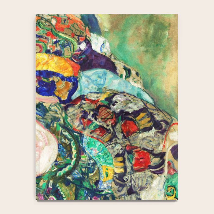 Gustav Klimt Baby in Cradle, 1917/1918 Notebook Gallery Image 4