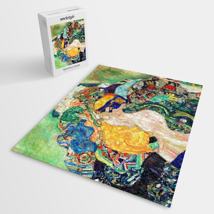 Gustav Klimt Baby in Cradle, 1917/1918 Jigsaw Puzzle Gallery Image 2