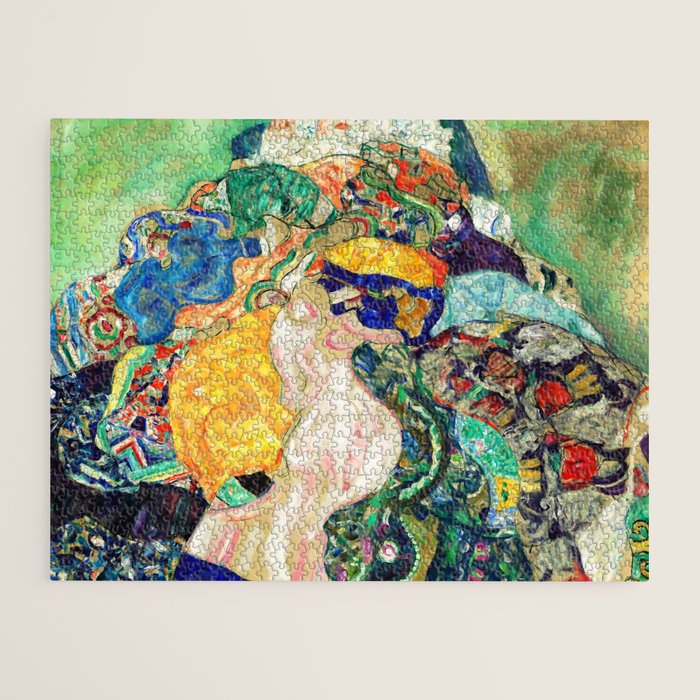 Gustav Klimt Baby in Cradle, 1917/1918 Jigsaw Puzzle Gallery Image 2