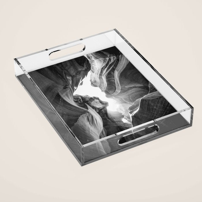 ANTELOPE CANYON XXXIII / Arizona Desert Acrylic Tray Gallery Image 1