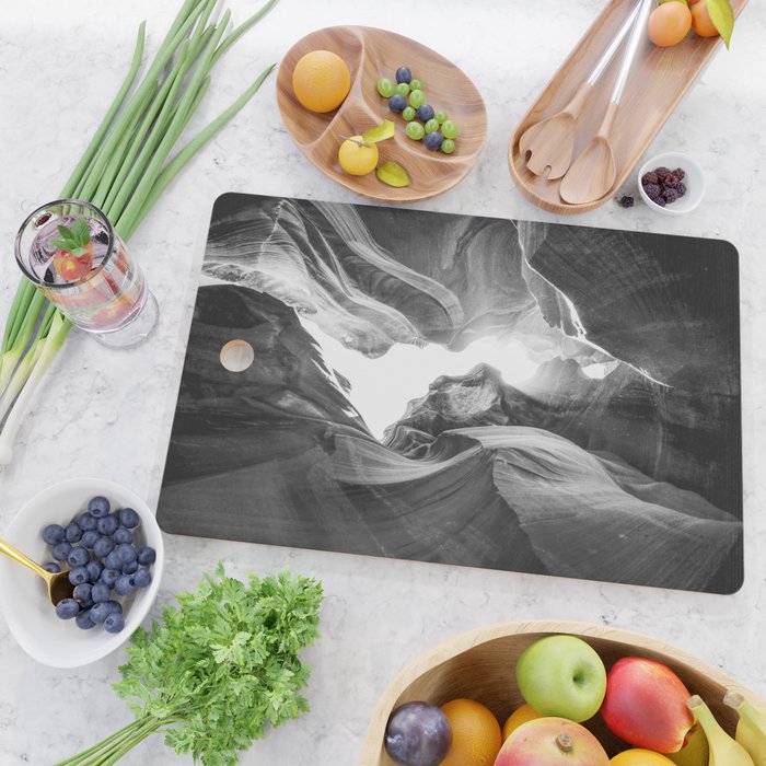 ANTELOPE CANYON XXXIII / Arizona Desert Cutting Board Gallery Image 2