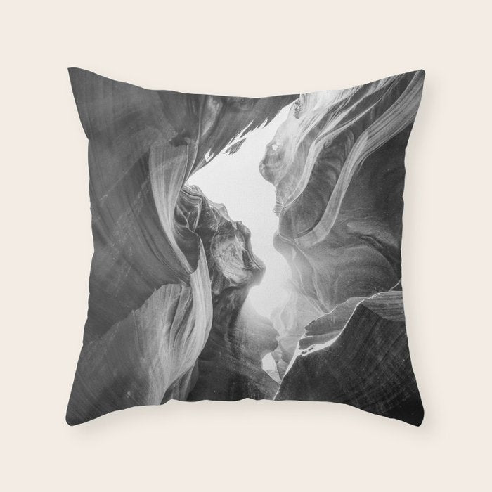 ANTELOPE CANYON XXXIII / Arizona Desert Throw Pillow Gallery Image 6