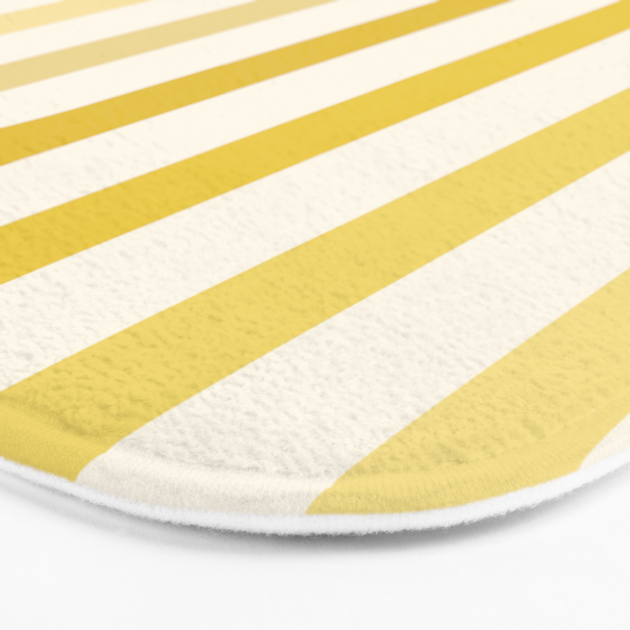 Bold Curvature Stripes XVIII Bath Mat Gallery Image 3