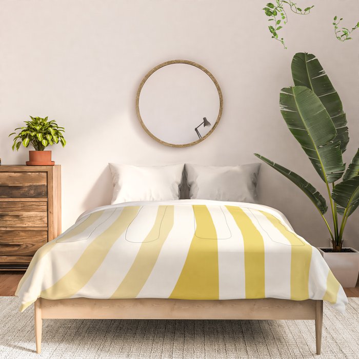 Bold Curvature Stripes XVIII Comforter Gallery Image 3